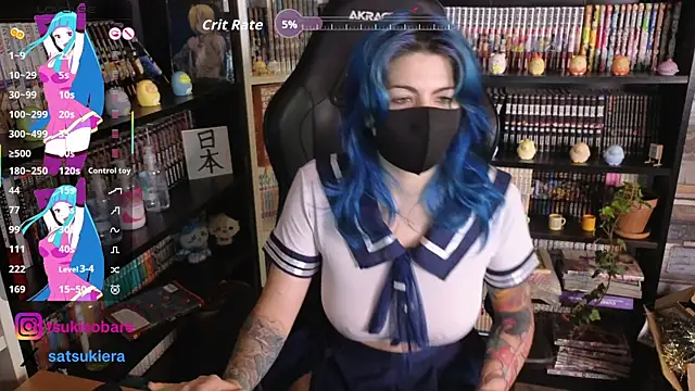 Snapshot of _Satsuki_ chatting on 11/16/25, 03:50 Satsuki online show from 11/16/25, 03:50