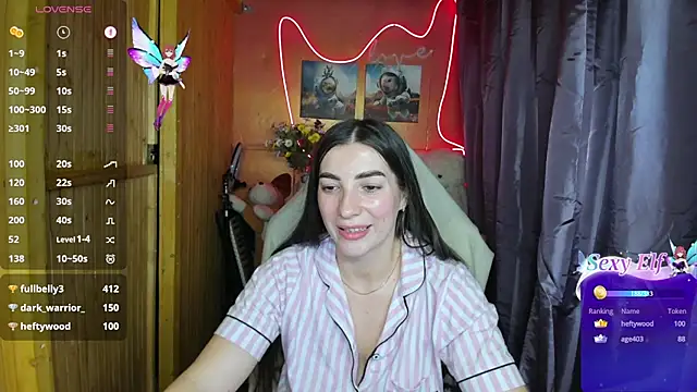 Snapshot of Fiery_Brunette_ chatting on 01/01/25, 10:00 Fiery Brunette online show from 01/01/25, 10:00