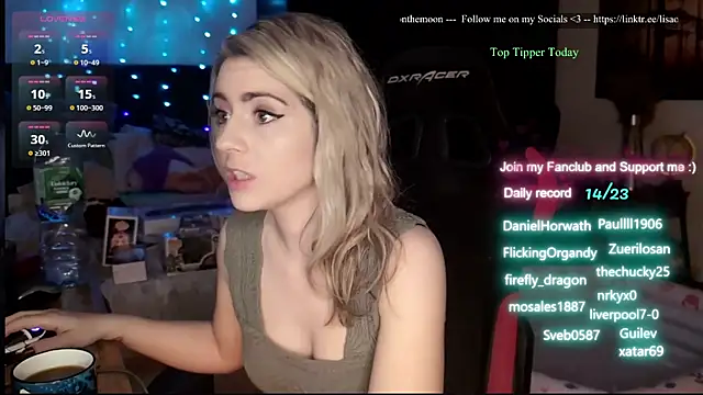 Lisaonthemoon online show from 07/15/26, 06:13