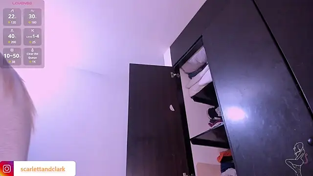 Snapshot of ScarlettAndClark chatting on 02/13/25, 12:57 ScarlettAndClark online show from 02/13/25, 12:57