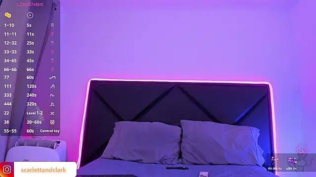 Snapshot of ScarlettAndClark chatting on 03/03/25, 02:26 ScarlettAndClark online show from 03/03/25, 02:26