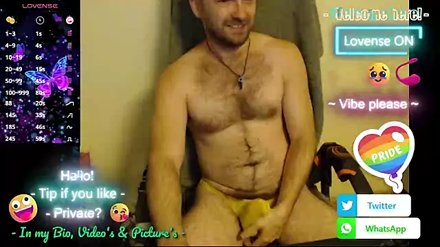 RealManHaveHairy online show from 10/13/25, 05:18