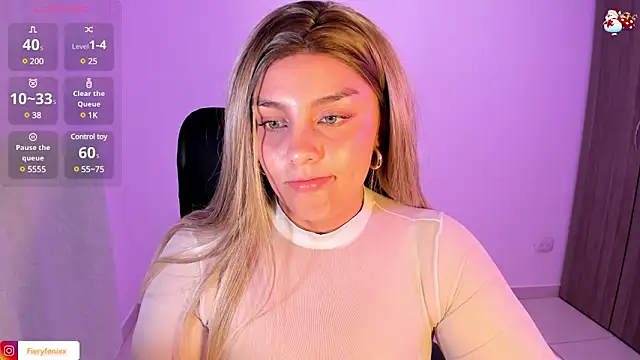 Fieryfenixx online show from 01/09/25, 03:15