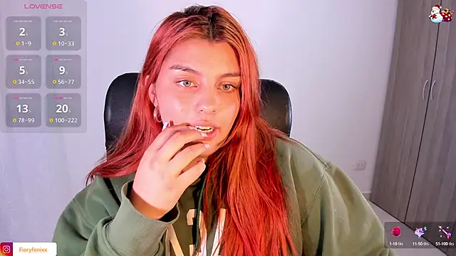 Fieryfenixx online show from 01/15/25, 05:40