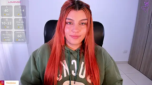 Fieryfenixx online show from 01/30/25, 08:21