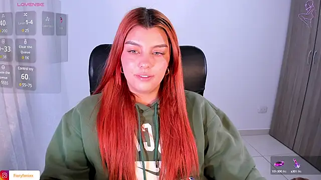 Fieryfenixx online show from 01/30/25, 11:24