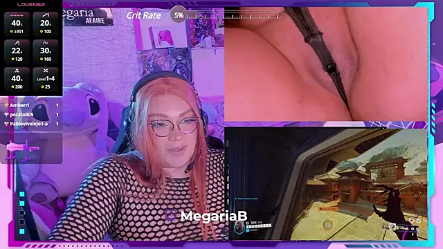 Snapshot of MegariaB chatting on 02/20/25, 07:45 MegariaB online show from 02/20/25, 07:45