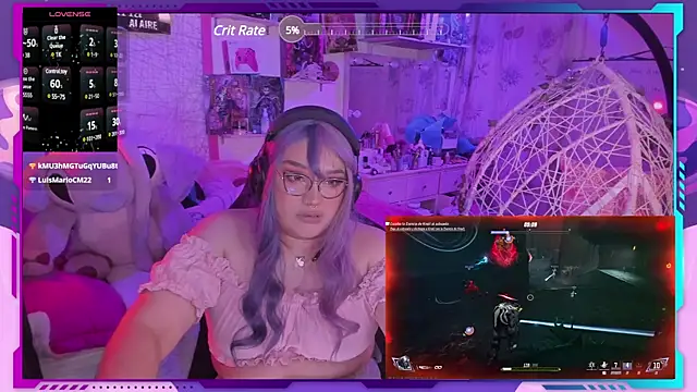 Snapshot of MegariaB chatting on 02/27/25, 07:44 MegariaB online show from 02/27/25, 07:44