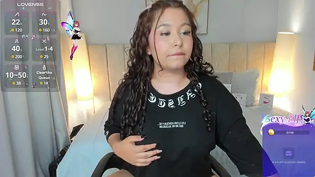 Atenea cuteee online show from 02/13/25, 02:12