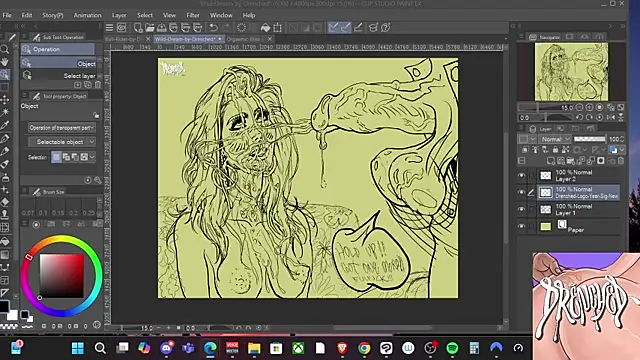 Snapshot of DrenchedArt chatting on 12/02/24, 09:28 DrenchedArt online show from 12/02/24, 09:28