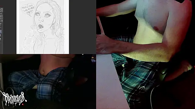 Snapshot of DrenchedArt chatting on 12/11/24, 06:09 DrenchedArt online show from 12/11/24, 06:09