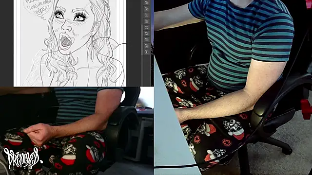 Snapshot of DrenchedArt chatting on 12/19/24, 04:46 DrenchedArt online show from 12/19/24, 04:46