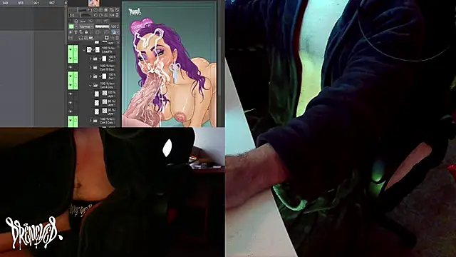 Snapshot of DrenchedArt chatting on 01/21/25, 05:30 DrenchedArt online show from 01/21/25, 05:30