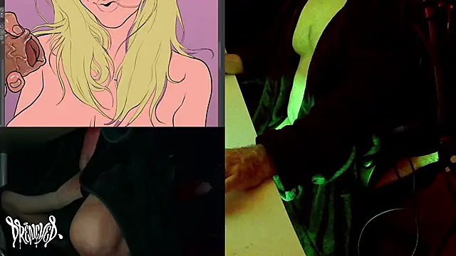 Snapshot of DrenchedArt chatting on 03/01/25, 09:40 DrenchedArt online show from 03/01/25, 09:40