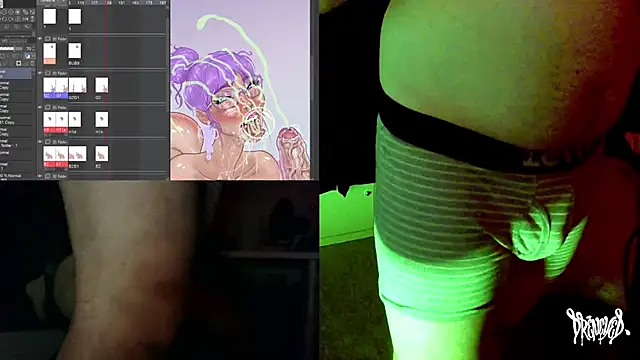 Snapshot of DrenchedArt chatting on 10/07/25, 04:20 DrenchedArt online show from 10/07/25, 04:20