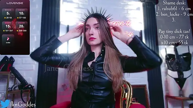 Snapshot of Jane_Goddess chatting on 01/20/25, 08:07 Jane Goddess online show from 01/20/25, 08:07