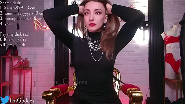 Snapshot of Jane_Goddess chatting on 03/16/25, 06:34 Jane Goddess online show from 03/16/25, 06:34