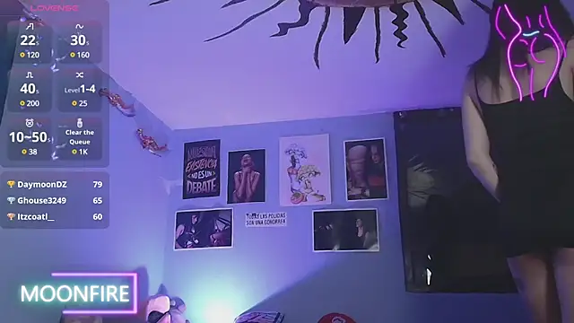 Snapshot of moonfiredancer chatting on 01/13/25, 02:50 moonfiredancer online show from 01/13/25, 02:50