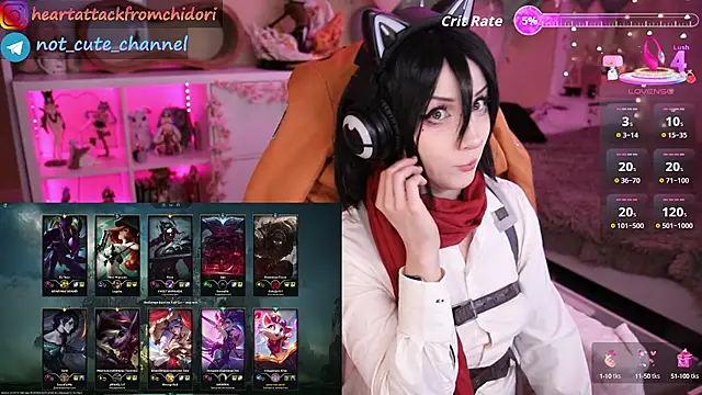 Snapshot of yourcutewaifu chatting on 09/28/25, 08:36 yourcutewaifu online show from 09/28/25, 08:36