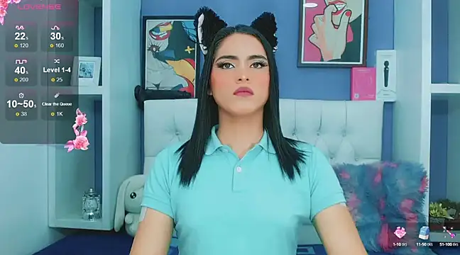 valentina princess  online show from 03/08/25, 05:49