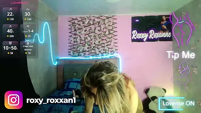 roxy roxxan online show from 02/08/25, 01:32