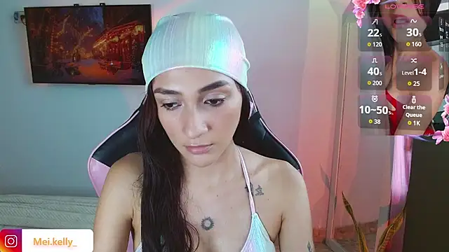 Snapshot of Mei_Kelly chatting on 12/13/25, 08:14 Mei Kelly online show from 12/13/25, 08:14