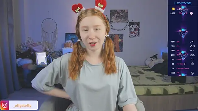 CallMeEffy1 online show from 01/08/26, 01:57