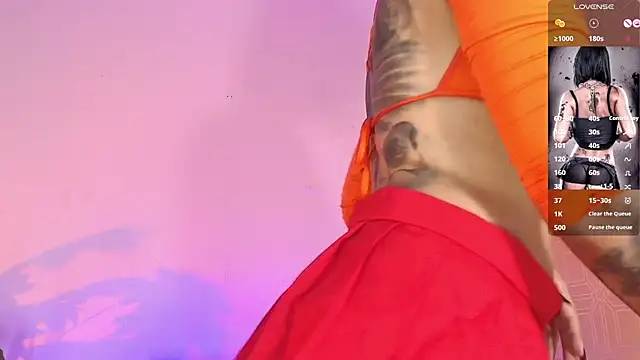 ABRILFACCINI online show from 10/02/25, 01:18