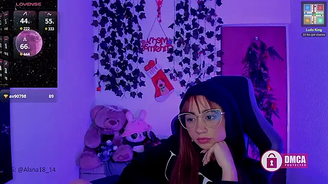 Snapshot of Alana_Pherson chatting on 12/28/24, 08:16 Alana Pherson online show from 12/28/24, 08:16