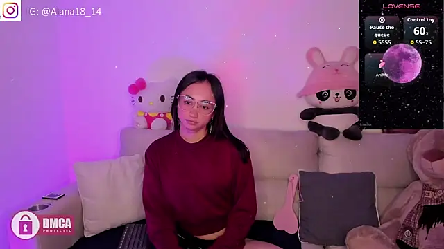 Snapshot of Alana_Pherson chatting on 09/26/25, 11:53 Alana Pherson online show from 09/26/25, 11:53