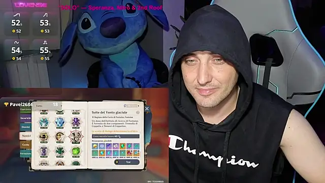 Gil gamesh90 online show from 09/15/25, 09:37