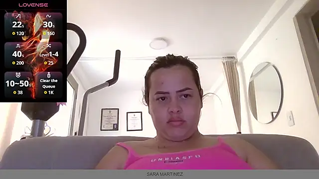 Snapshot of saramartinez1000 chatting on 04/13/26, 02:33 saramartinez1000 online show from 04/13/26, 02:33