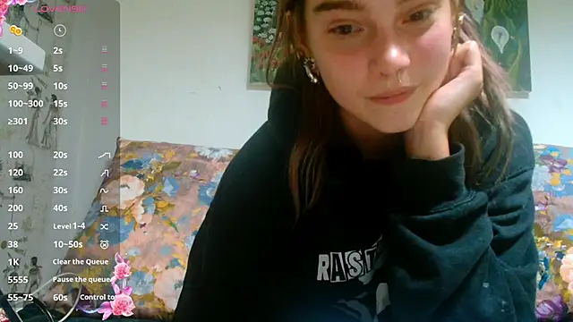 Snapshot of Sophie_Bell chatting on 12/18/24, 10:02 Sophie Bell online show from 12/18/24, 10:02
