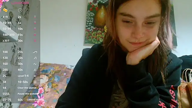 Snapshot of Sophie_Bell chatting on 12/19/24, 09:06 Sophie Bell online show from 12/19/24, 09:06