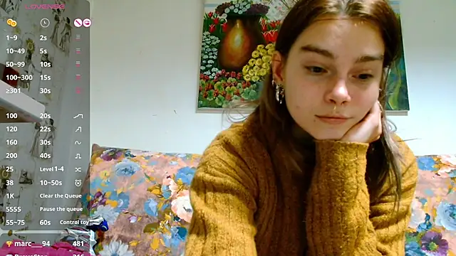 Snapshot of Sophie_Bell chatting on 01/22/25, 05:49 Sophie Bell online show from 01/22/25, 05:49