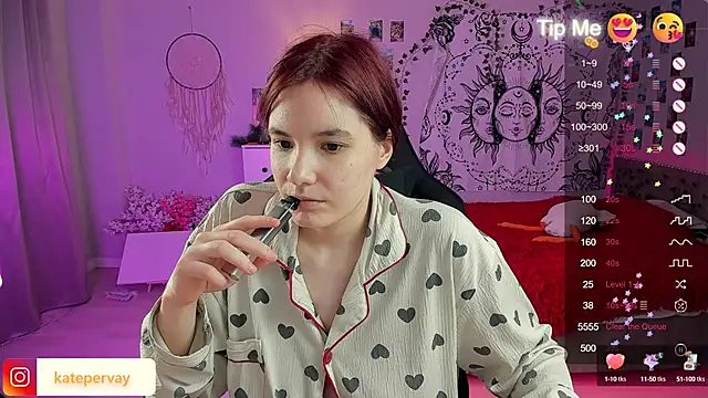 Snapshot of callmekatesmith chatting on 02/21/25, 07:54 callmekatesmith online show from 02/21/25, 07:54