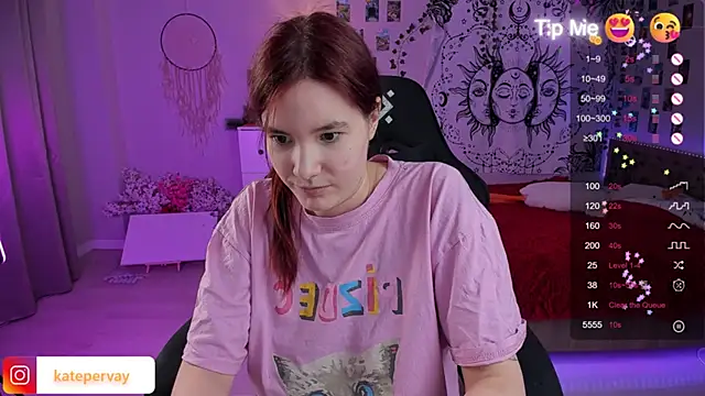 Snapshot of callmekatesmith chatting on 02/23/25, 05:18 callmekatesmith online show from 02/23/25, 05:18