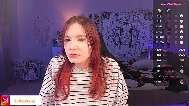 Snapshot of callmekatesmith chatting on 09/27/25, 08:14 callmekatesmith online show from 09/27/25, 08:14