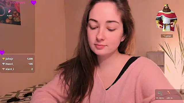 Snapshot of cClandesTina chatting on 11/27/25, 09:50 cClandesTina online show from 11/27/25, 09:50