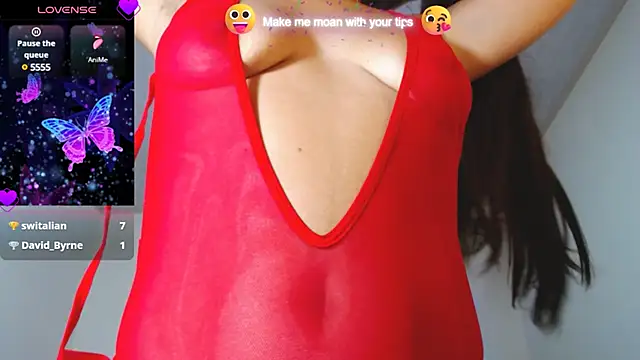 valentina hearts online show from 01/25/25, 04:34