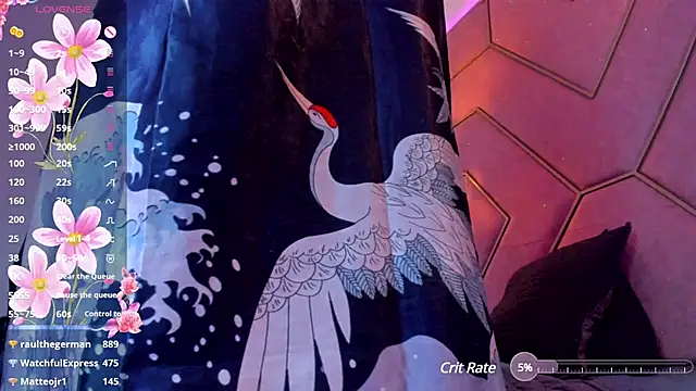 Yuri Stars online show from 01/08/25, 04:00