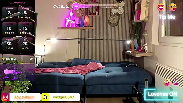 Snapshot of WildgirlShow chatting on 11/27/25, 10:34 WildgirlShow online show from 11/27/25, 10:34