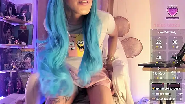 Snapshot of BarbieVenus chatting on 03/16/25, 10:55 BarbieVenus online show from 03/16/25, 10:55