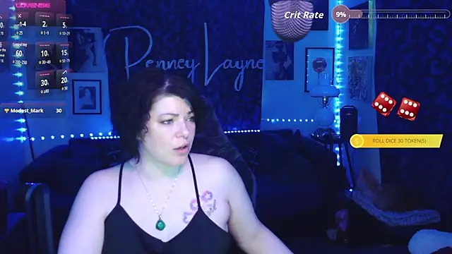 Snapshot of PenneyLayne chatting on 03/03/26, 08:37 PenneyLayne online show from 03/03/26, 08:37