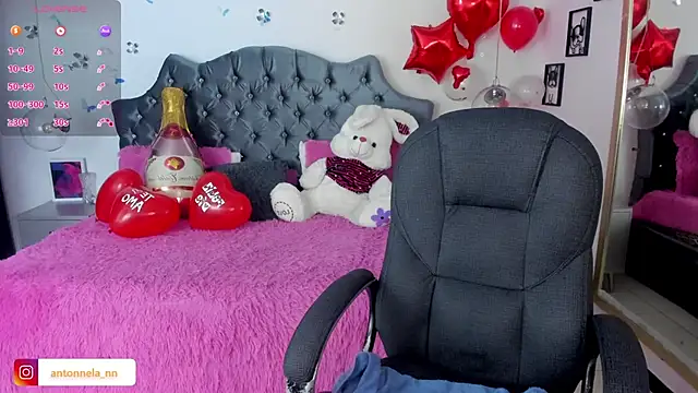 Snapshot of _Antonnela_ chatting on 02/19/25, 01:17  Antonnela  online show from 02/19/25, 01:17