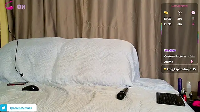 Snapshot of LorenaSirena chatting on 03/08/25, 12:00 LorenaSirena online show from 03/08/25, 12:00