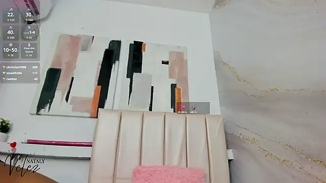 Snapshot of nataly_velez chatting on 10/14/25, 12:44 nataly velez online show from 10/14/25, 12:44