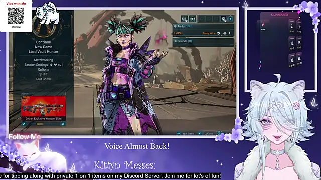 SassyKittyn online show from 10/21/25, 05:19