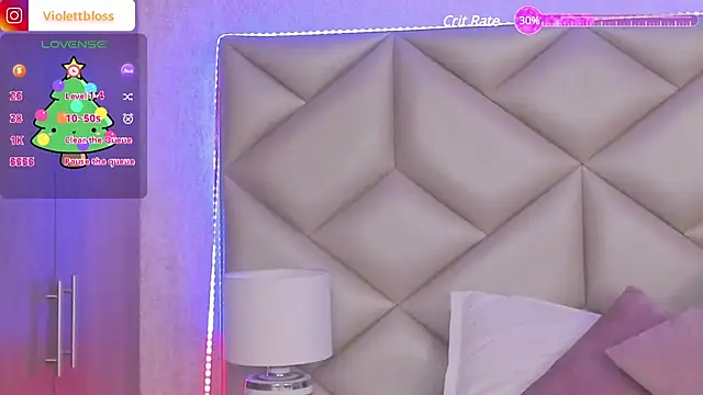 Violettbloss online show from 12/21/24, 11:11
