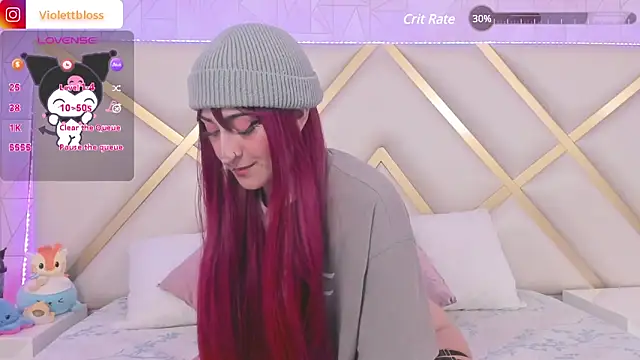 Violettbloss online show from 01/10/25, 01:42